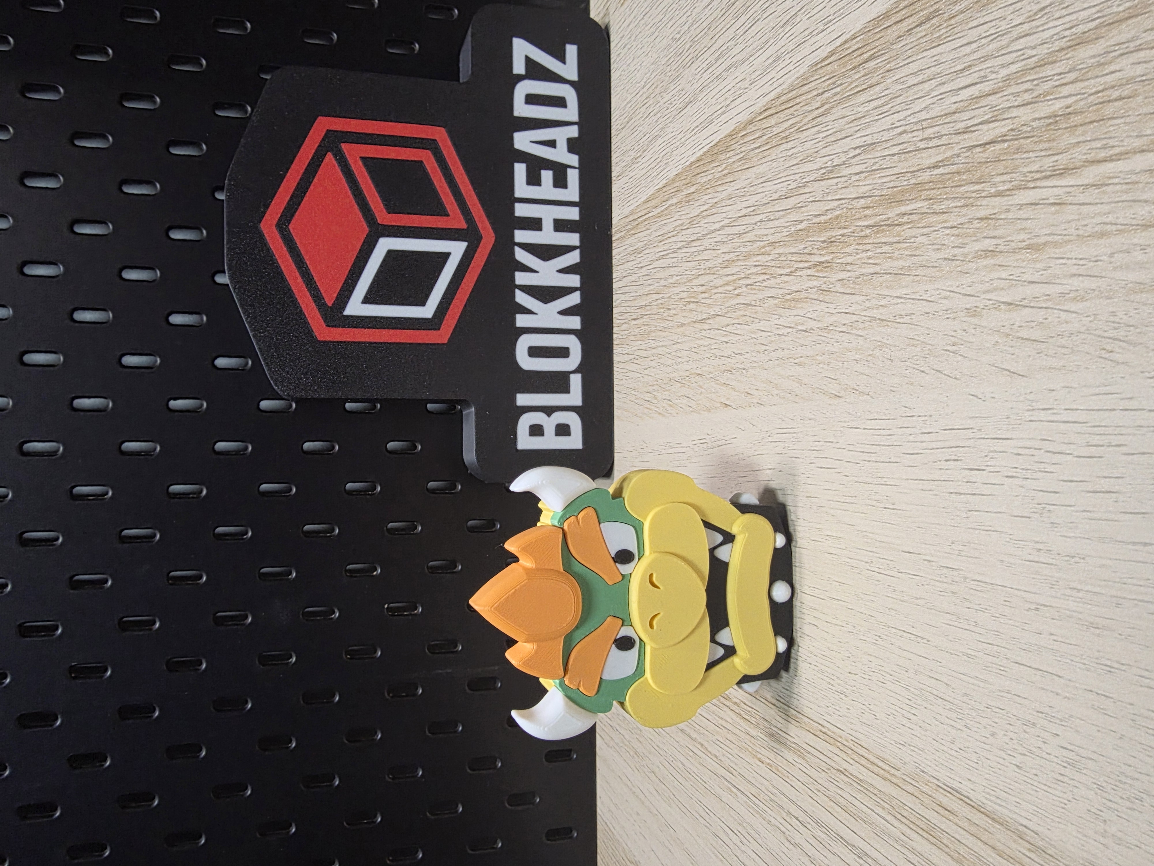 Blokkheadz Bowser - Magnet, Ornament and Regular Collectible 3D STL Model