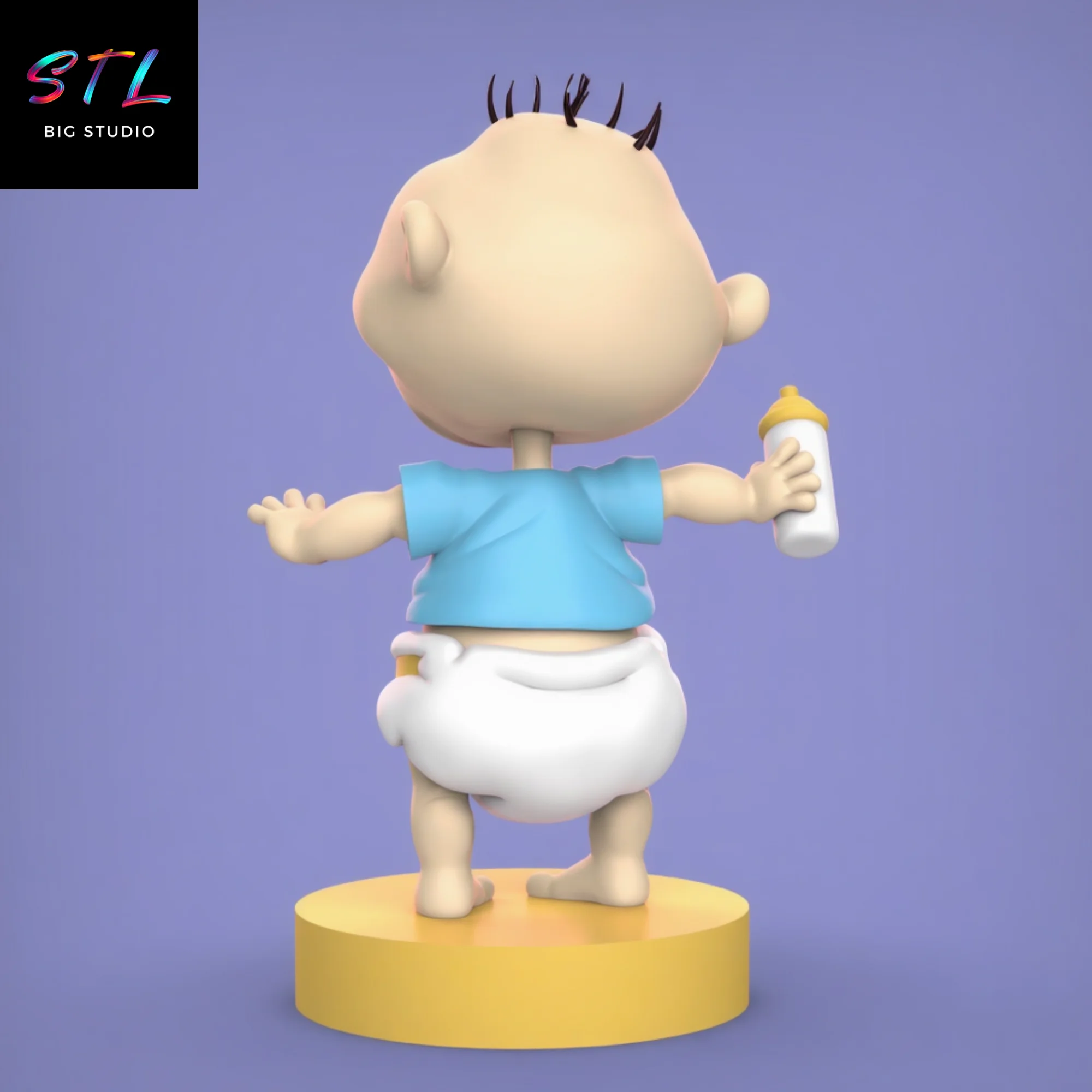 Tommy Pickles STL | Rugrats | 3D Print Model Model — view 3