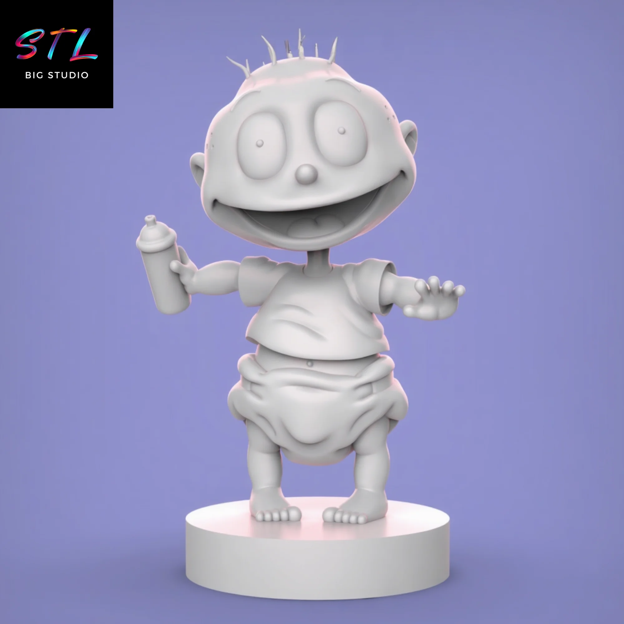 Tommy Pickles STL | Rugrats | 3D Print Model Model — view 5