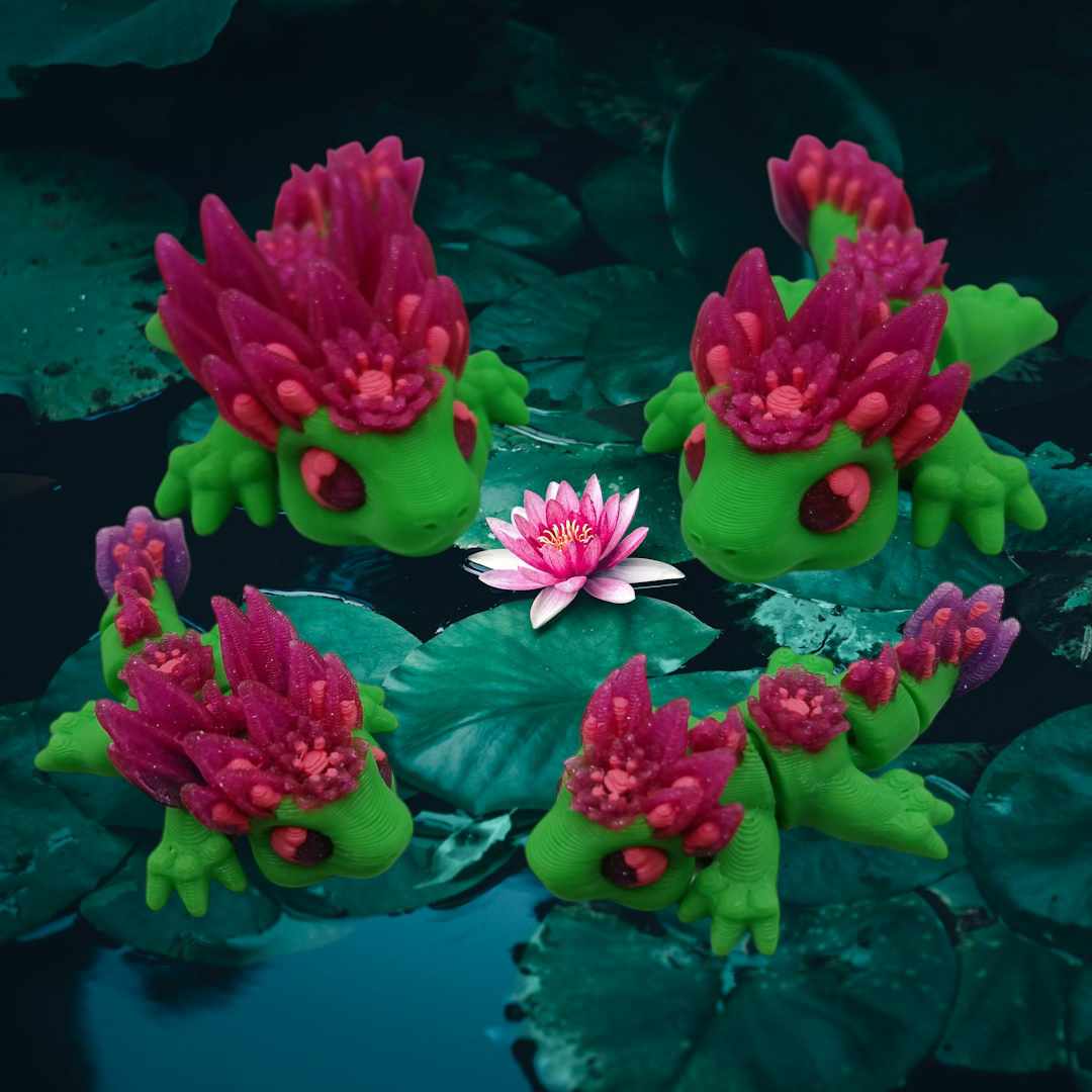 Tiny's Mini Lotus Dragon 3D STL Model