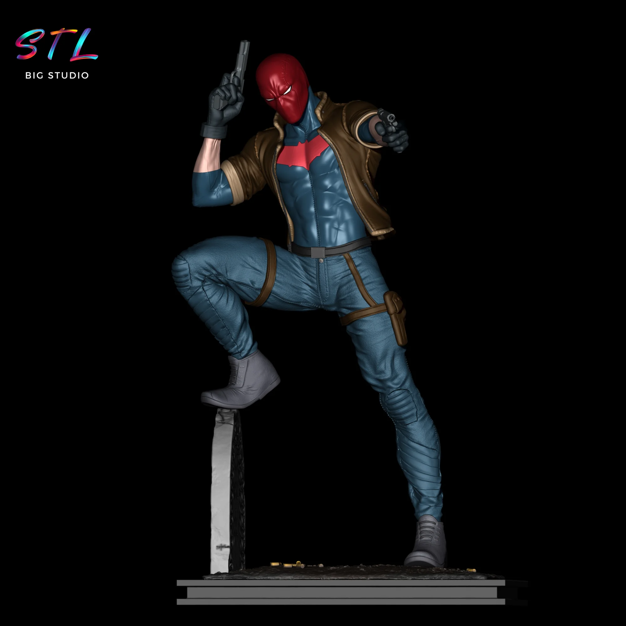 STL Figure of Red Hood | Jason Todd | DC Comics | 3D Printable Model Model