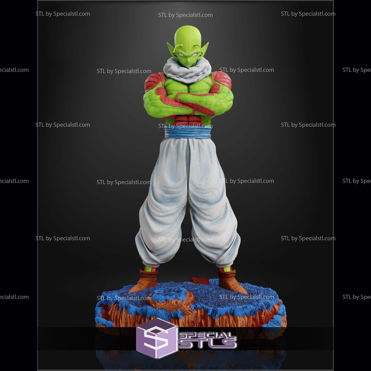 Nail Dragonball 2 Verison 3D Printer Files STL Model — view 3