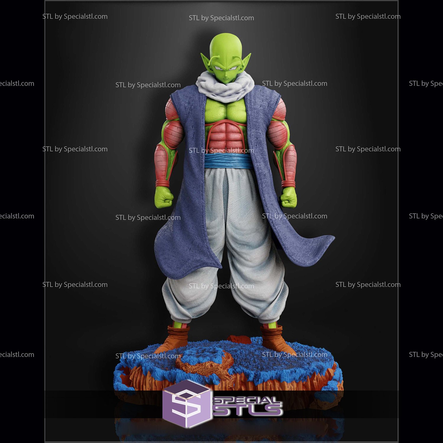 Nail Dragonball 2 Verison 3D Printer Files STL Model — view 5
