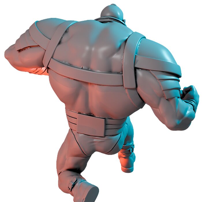 The Human Dorito IV - Resin Miniature Figurine 3D STL Model — view 5