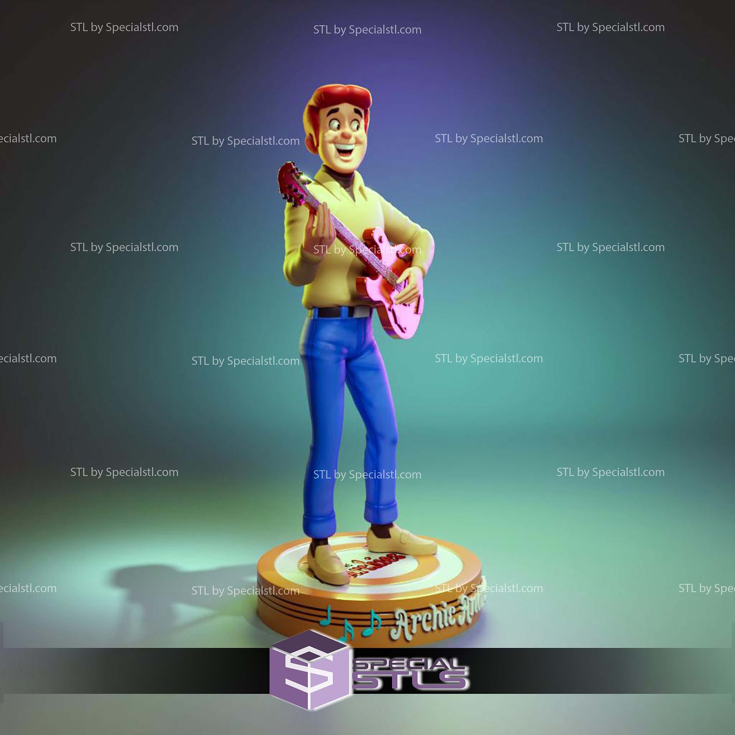 Archie Andrews STL Files 3D Model — view 2