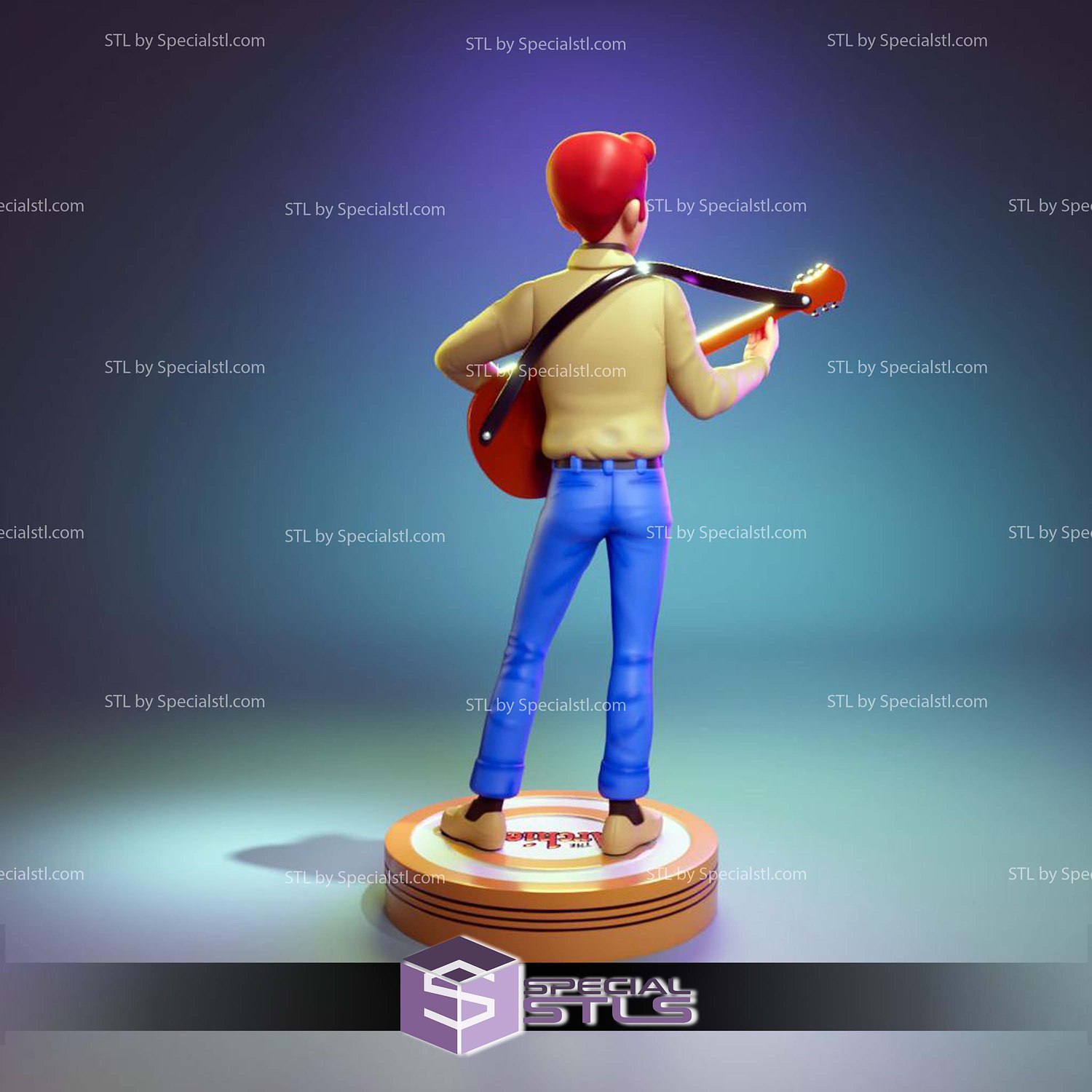 Archie Andrews STL Files 3D Model — view 3