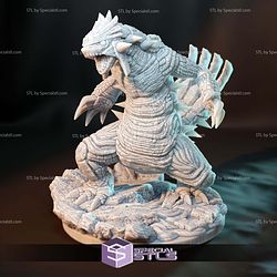 Pokemon Ground Titan Groudon 3D Printer Files STL Model