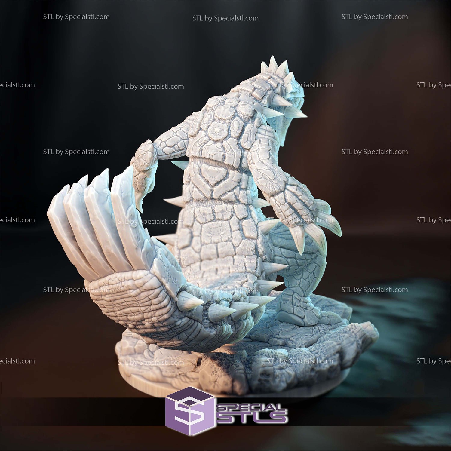 Pokemon Ground Titan Groudon 3D Printer Files STL Model — view 2