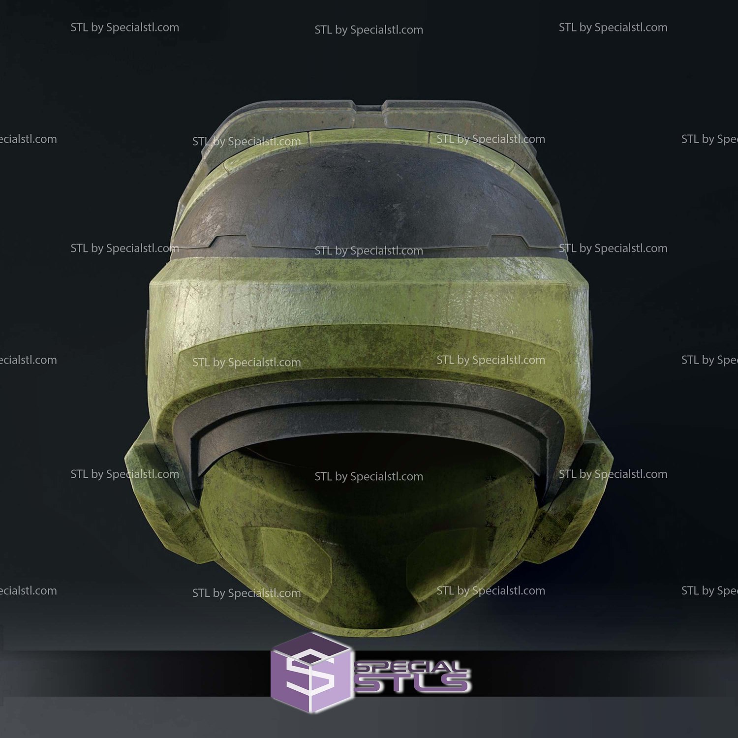 Cosplay STL Files Halo Reach Scout Helmet 3D Model — view 4