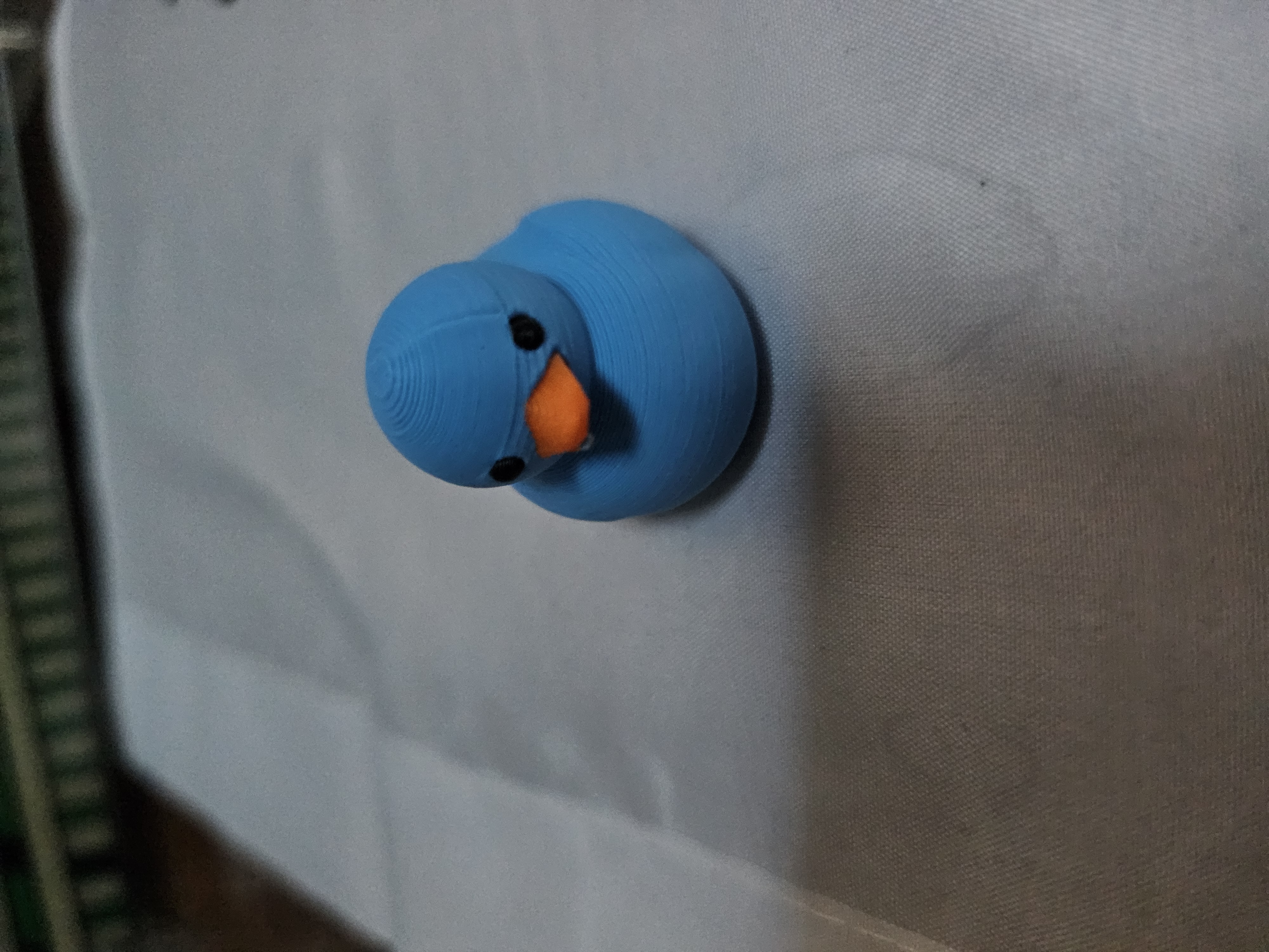 Simple Blue Duck 3D 3MF Model