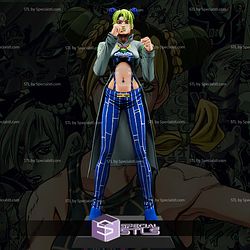 Kujo Jolyne Jojos Bizarre 3D Print Files STL Model
