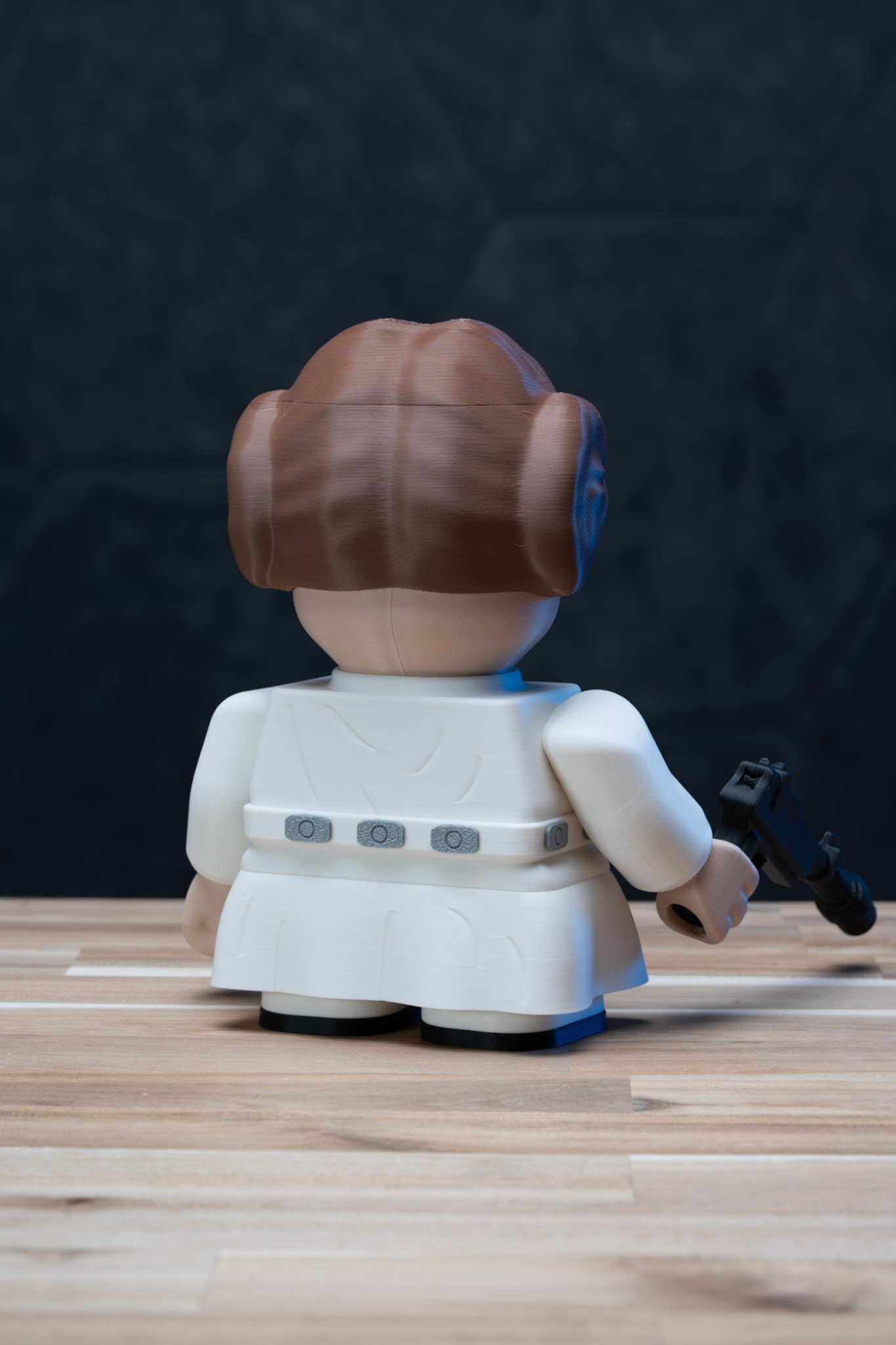 Chunky Leia - Star Wars Kit | No Supports, No AMS, No Glue 3D STL Model — view 5