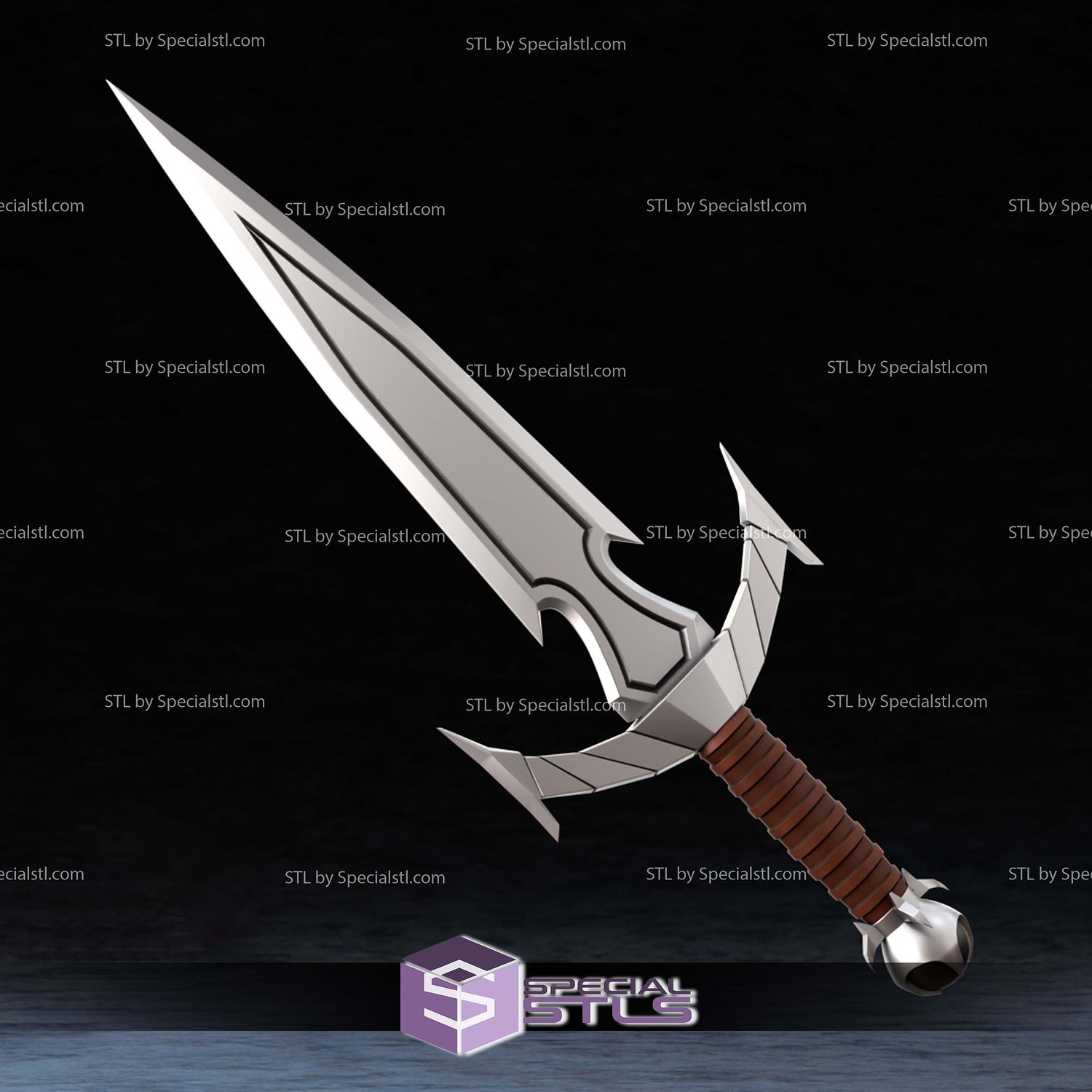 Cosplay STL Files Mehrunes Dagger Skyrim 3D Model — view 4