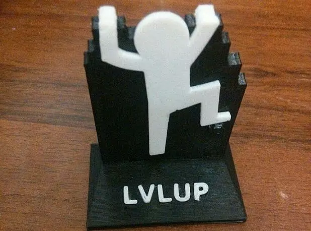 LVL UP Climb Man 3D STL Model