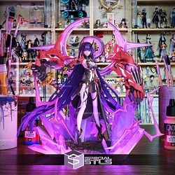 Herrscher of Thunder Raiden Mei STL Files 3D Model