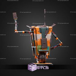 Life Size Claptrap STL Files 3D Model