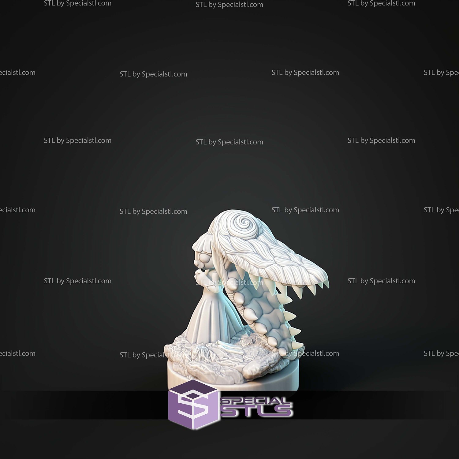Kaiju Pokemon Steel Maw Mawile STL Files 3D Model — view 3