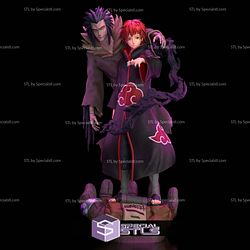 Red Sand Sasori Naruto 3D Printer Files STL Model