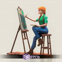 Leah from Stardew Valley 3D Printer Files STL Model