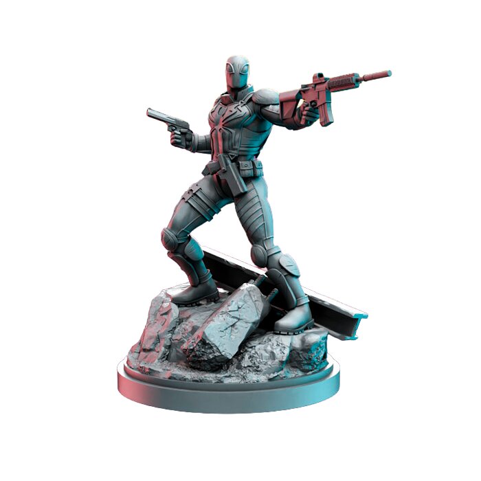 Xenomorph Beast VI - Scale Tabletop Model 3D STL Model — view 2