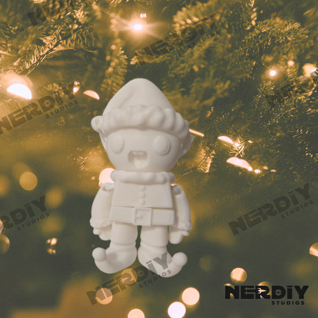 Elvis the Elf 3D STL Model