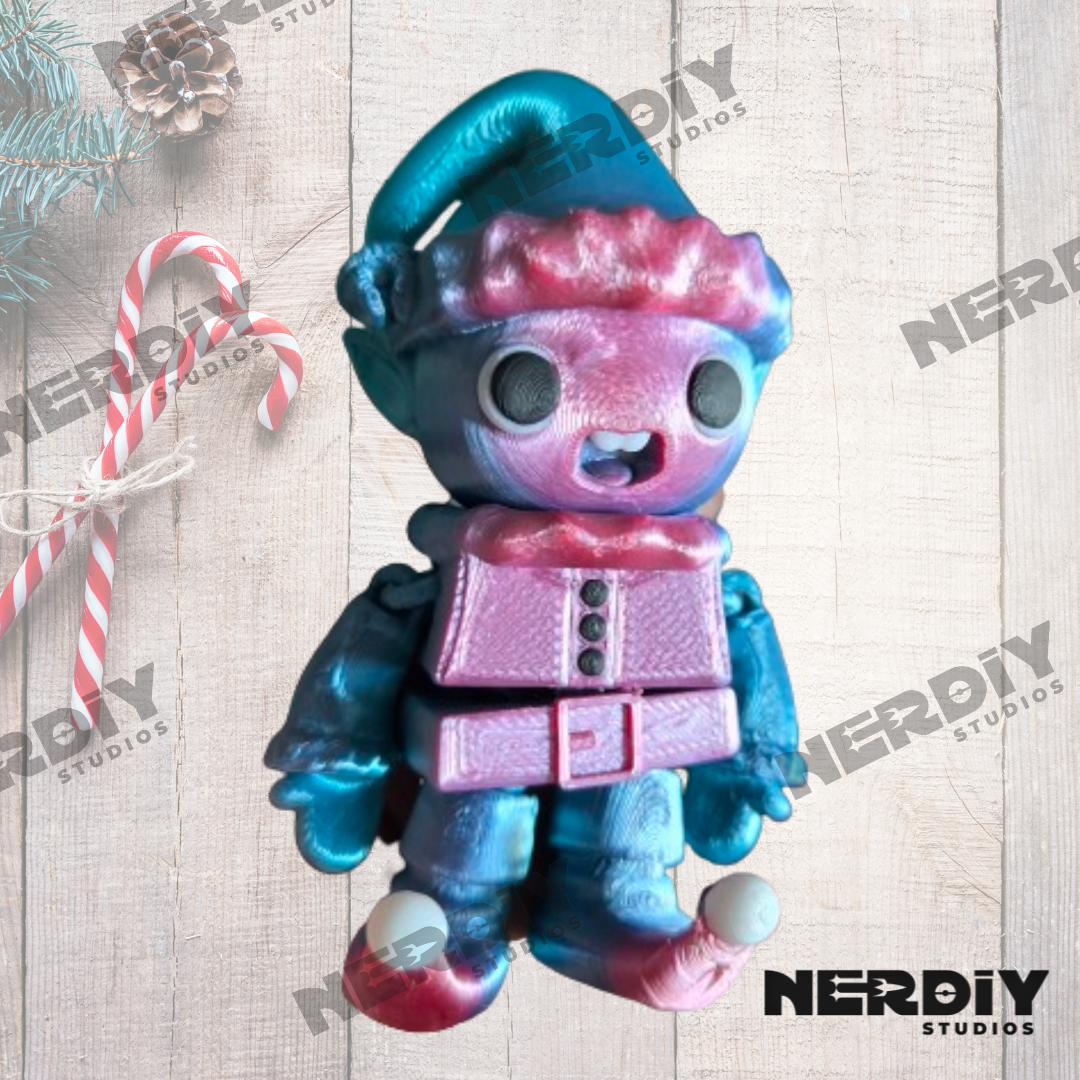 Elvis the Elf 3D STL Model — view 2