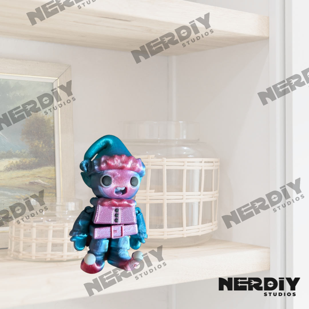 Elvis the Elf 3D STL Model — view 3