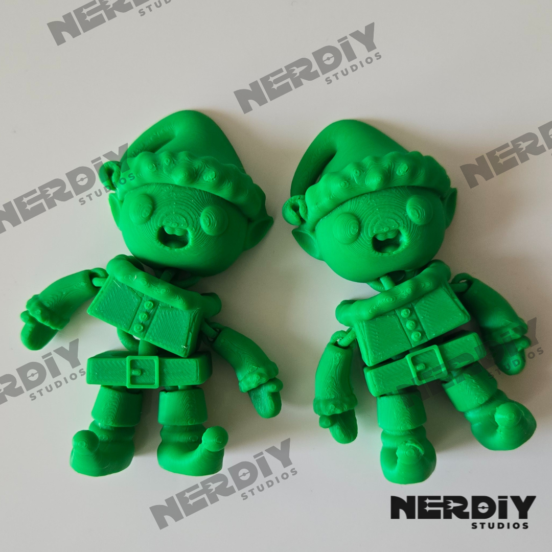 Elvis the Elf 3D STL Model — view 4