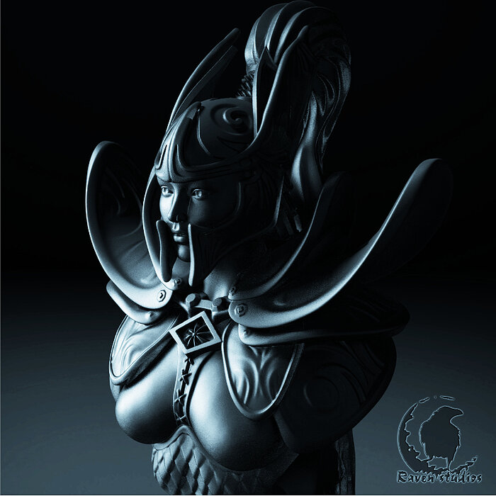 PHANTOM ASSASSIN DOTA 2 3D STL Model — view 4