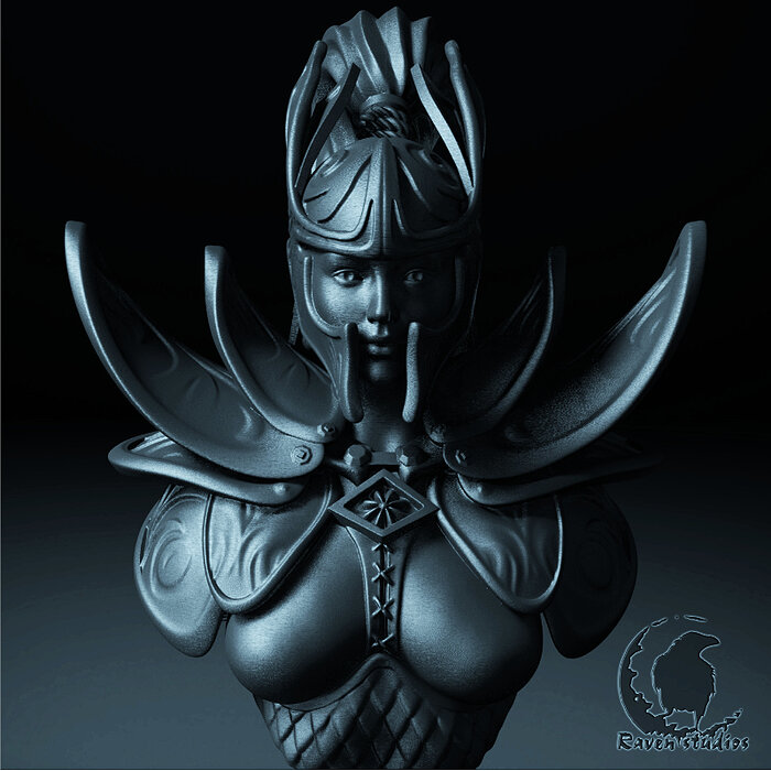 PHANTOM ASSASSIN DOTA 2 3D STL Model — view 5