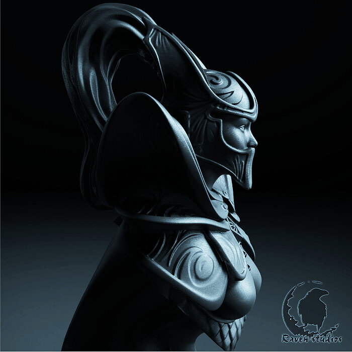 PHANTOM ASSASSIN DOTA 2 3D STL Model — view 7