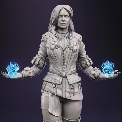 Yennefer 3D Printer Files | Assembly STL Model