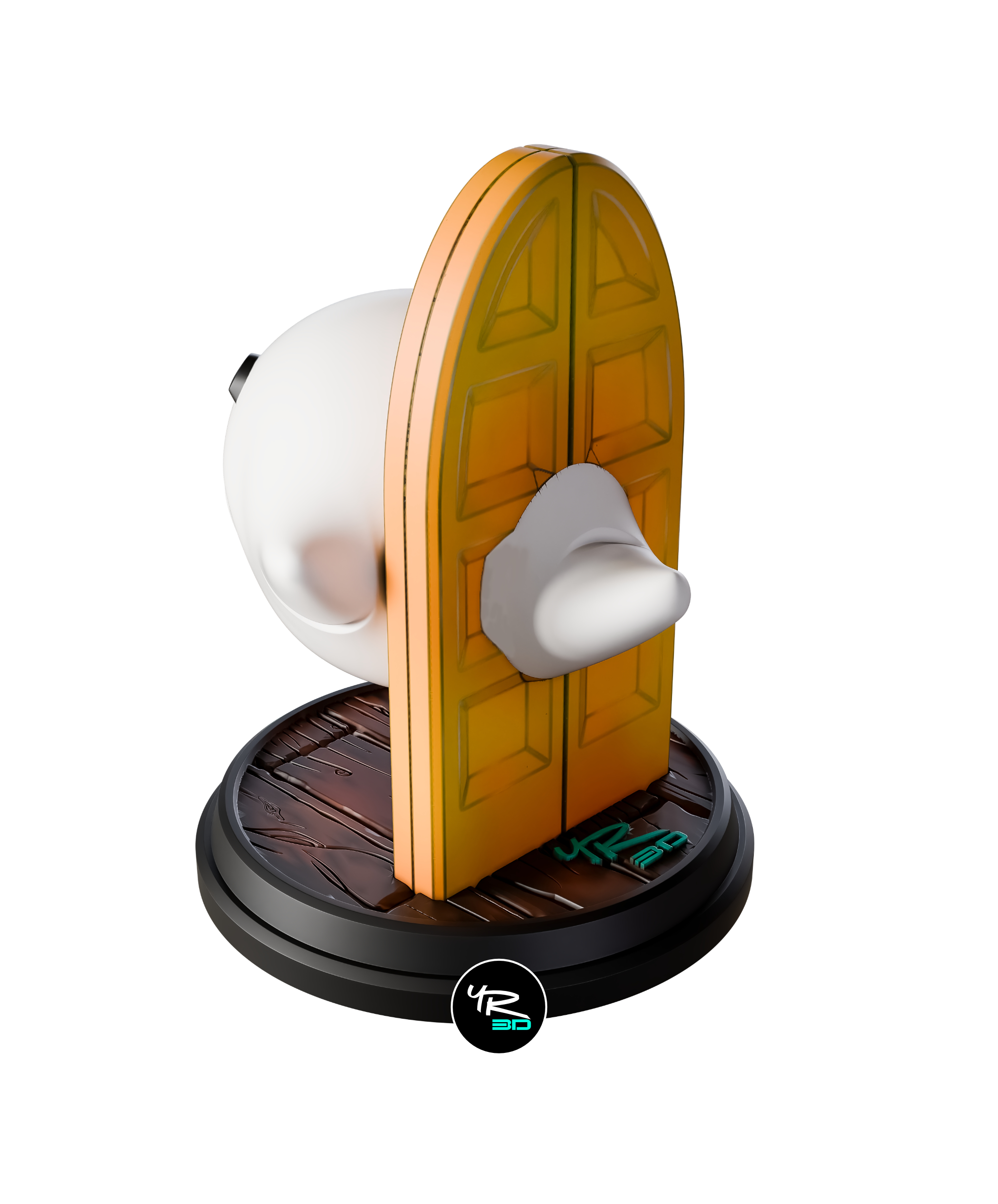 Big Boo Stylized Figure (Fan Art) 3D 3MF Model