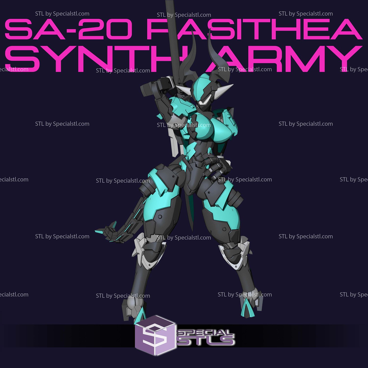 SA-20 Pasithea 3D Printer Files STL Model — view 2