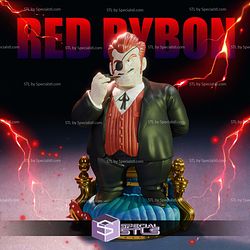 Commander Red Ribbon Dragonball Digital STL Files 3D Model
