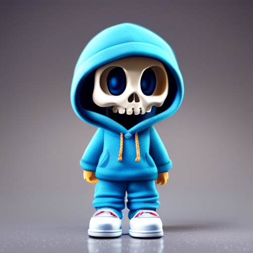 Skull Hoody Boy 3D STL Model