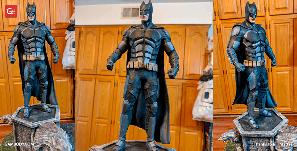 Batman 3D Printing Miniature | Assembly STL Model