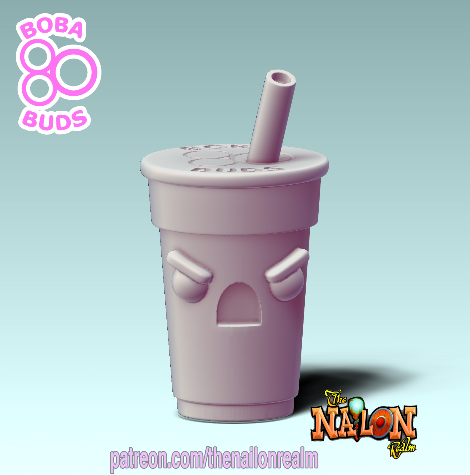BobaBud Mangie 3D STL Model
