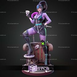 Punchline And Card DC 1 6 STL Files 3D Model