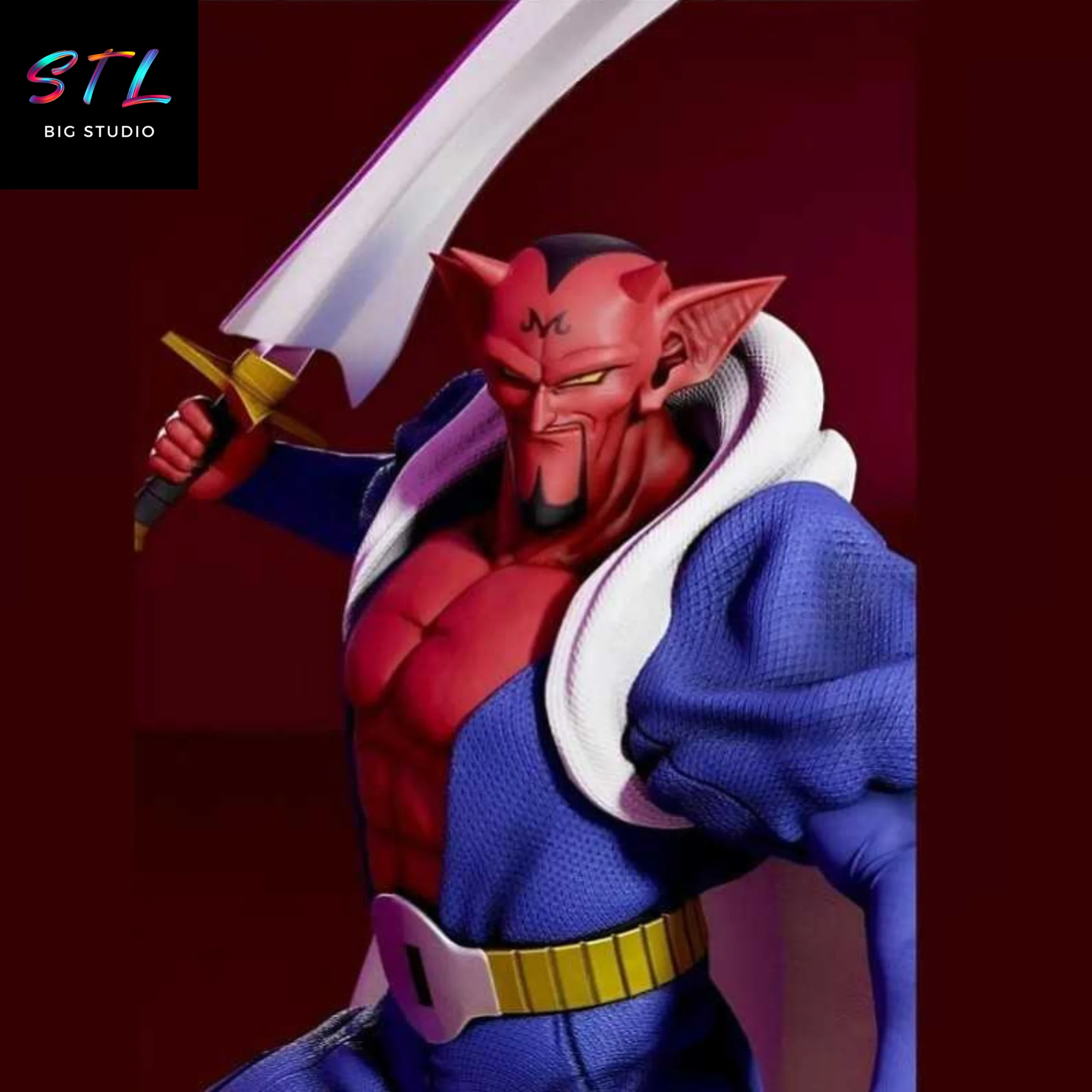 Dabura STL | Dragon Ball | 3D Printable Figure Model — view 3