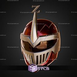 Cosplay STL Files Lord Zedd Ranger Helmet 3D Model