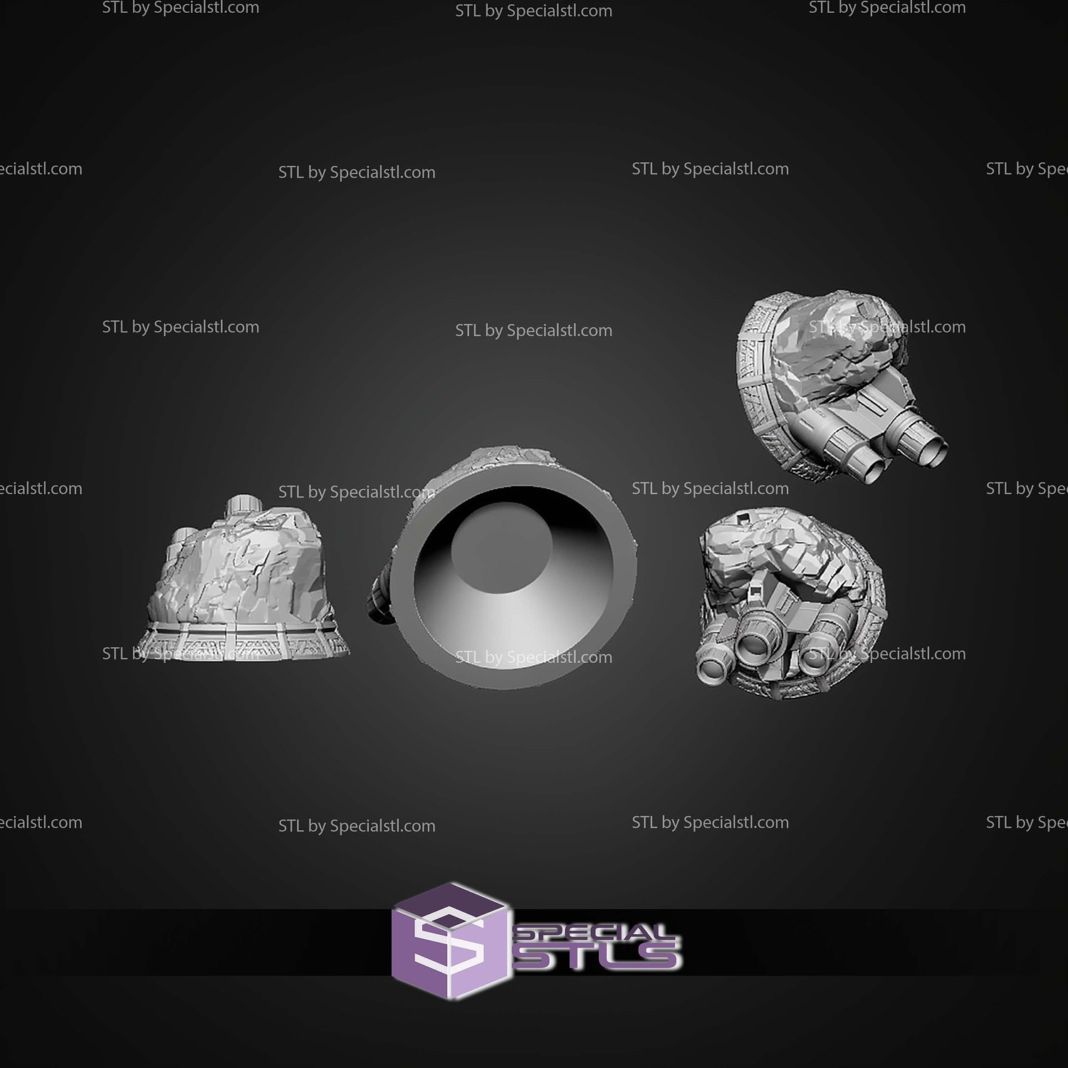 Jaylah Star Trek STL Files 3D Model — view 2