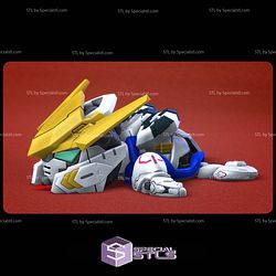Basic STL Collection Super Turtle Gundam Barbatos 3D Model
