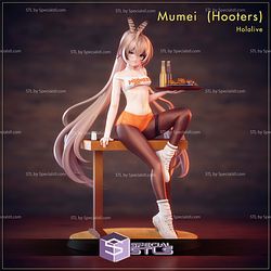 Hooters Mumei Hololive 3D Printer Files STL Model