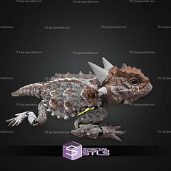Super Basic STL Texas Horned Lizard 3D Model