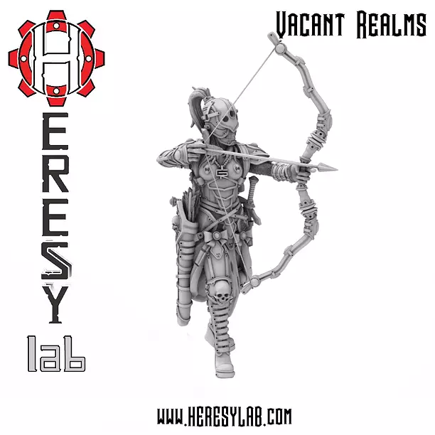 Heresylab - Dark Elf Thilin Fighter 3D STL Model