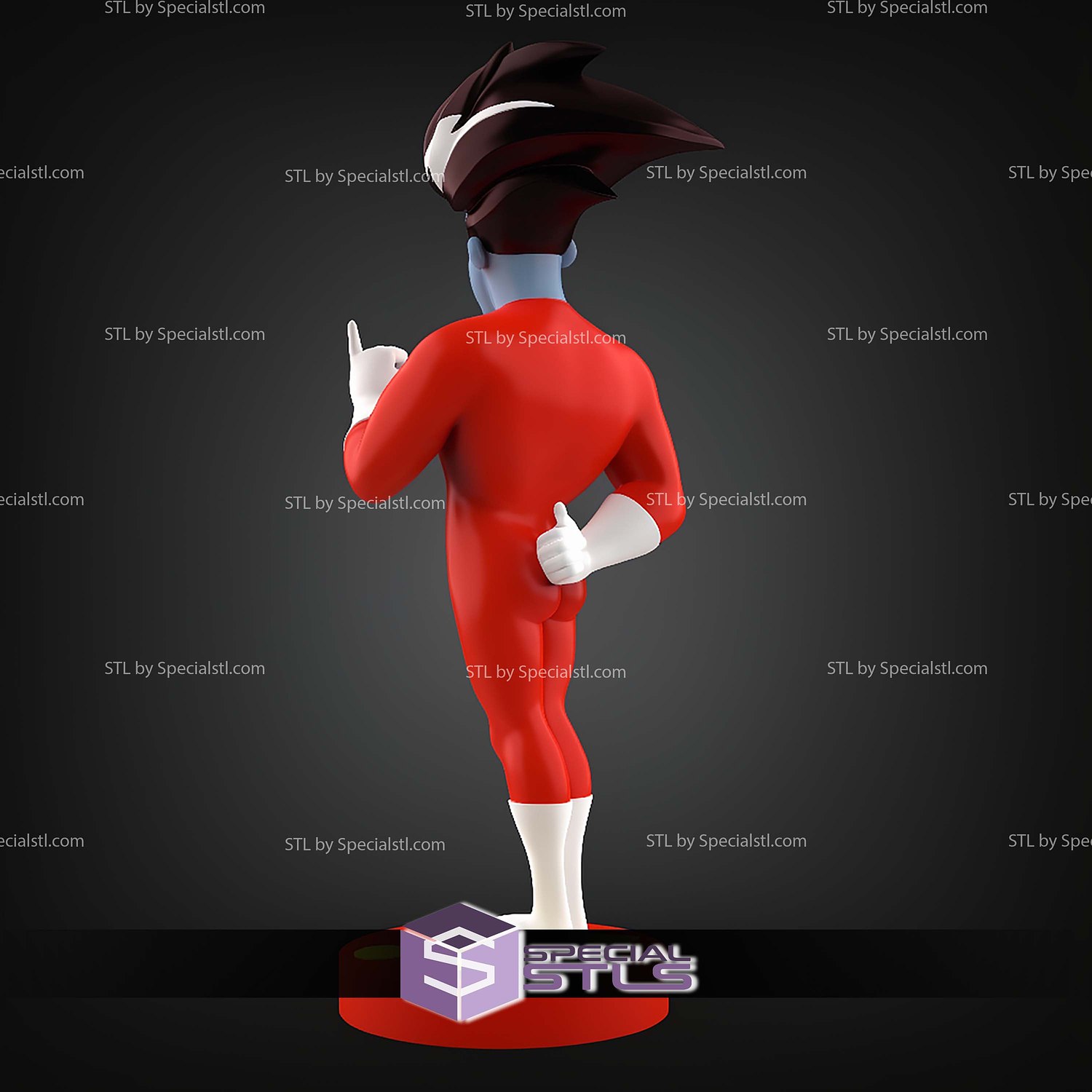 Steven Spielberg Presents Freakazoid STL Files 3D Model — view 6