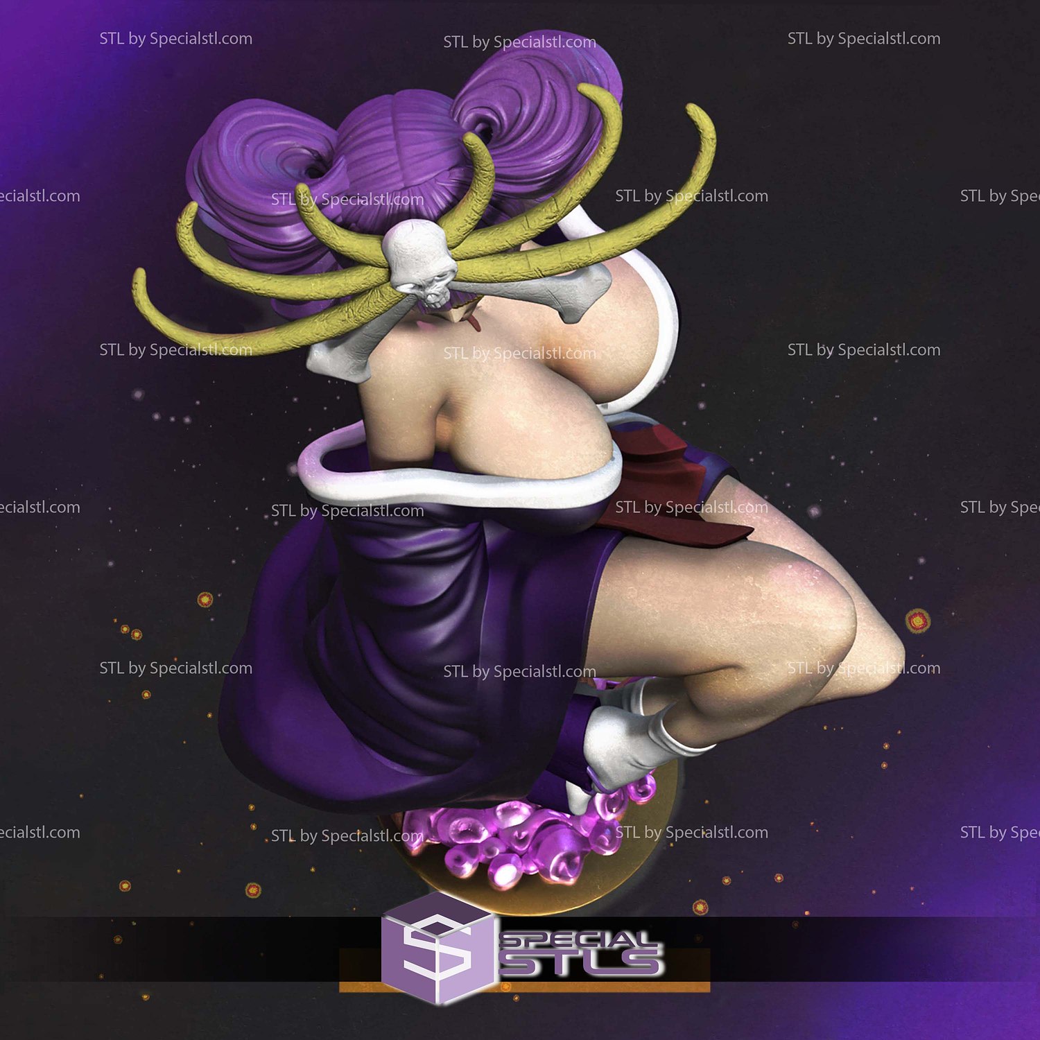 Katen Kyokotsu Bleach STL Files 3D Model — view 2