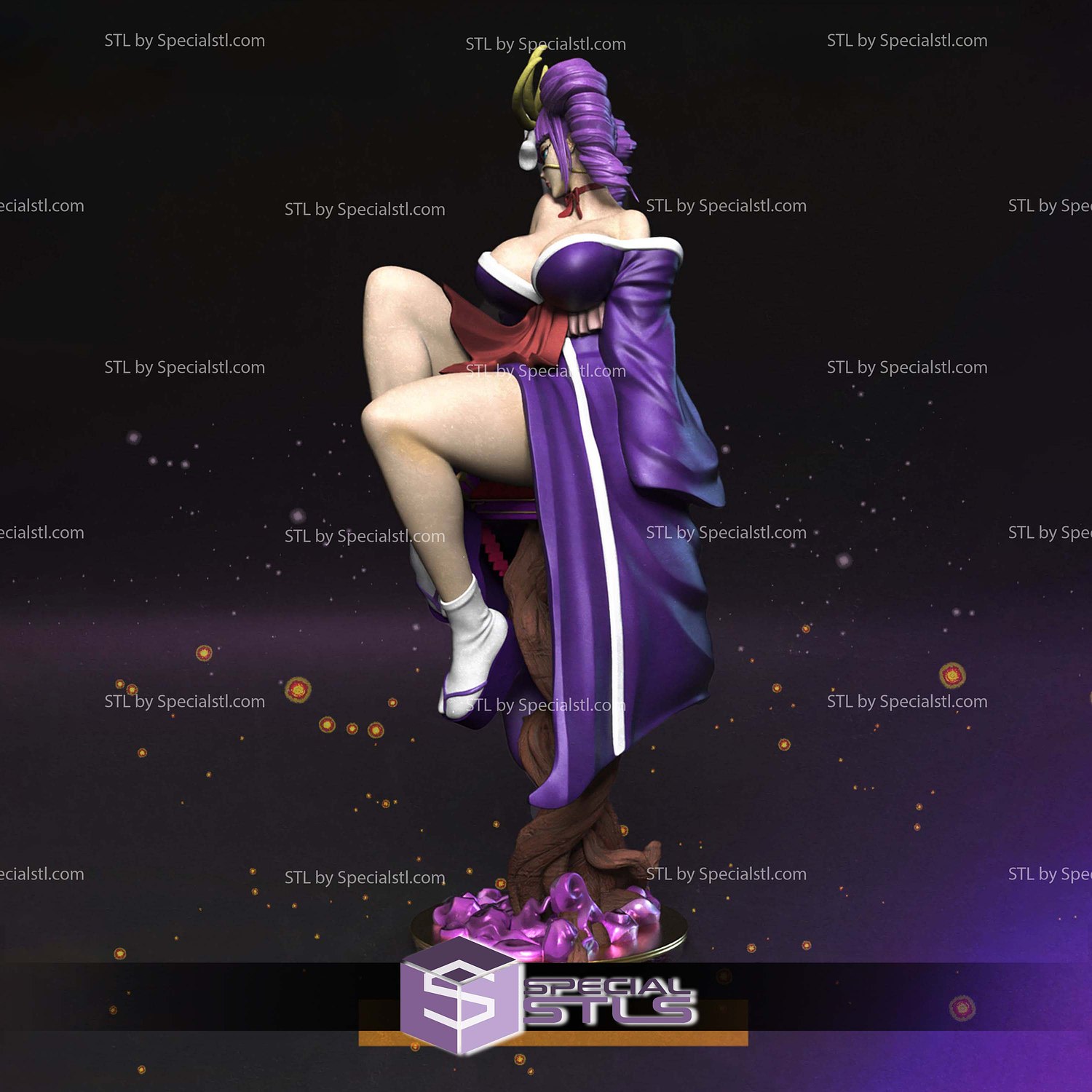 Katen Kyokotsu Bleach STL Files 3D Model — view 3