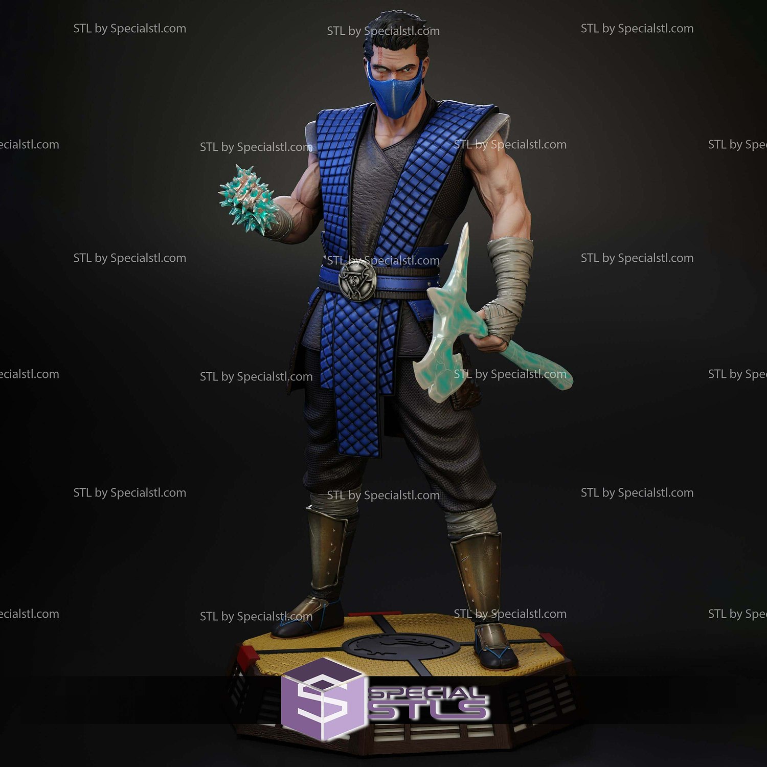 Sub Zero Kuai Liang 3D Printer Files STL Model — view 2